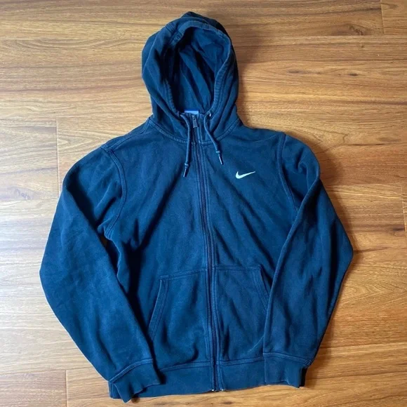 Nike mens medium black zip up jacket - Picture 1 of 3